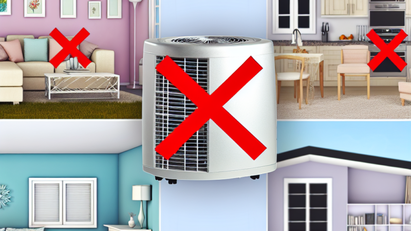 Scopri i 5 angoli di casa dove è meglio non mettere il deumidificatore e perché