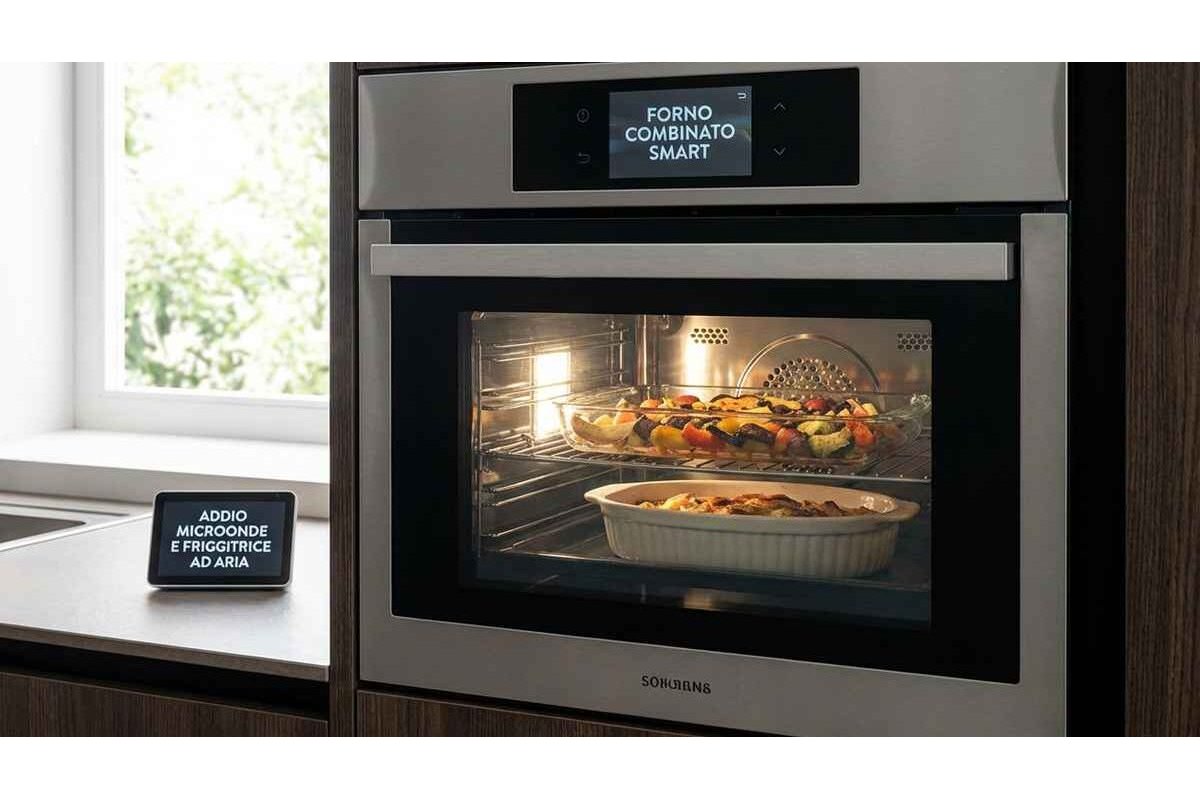 Nuovo elettrodomestico multifunzione in una cucina moderna.