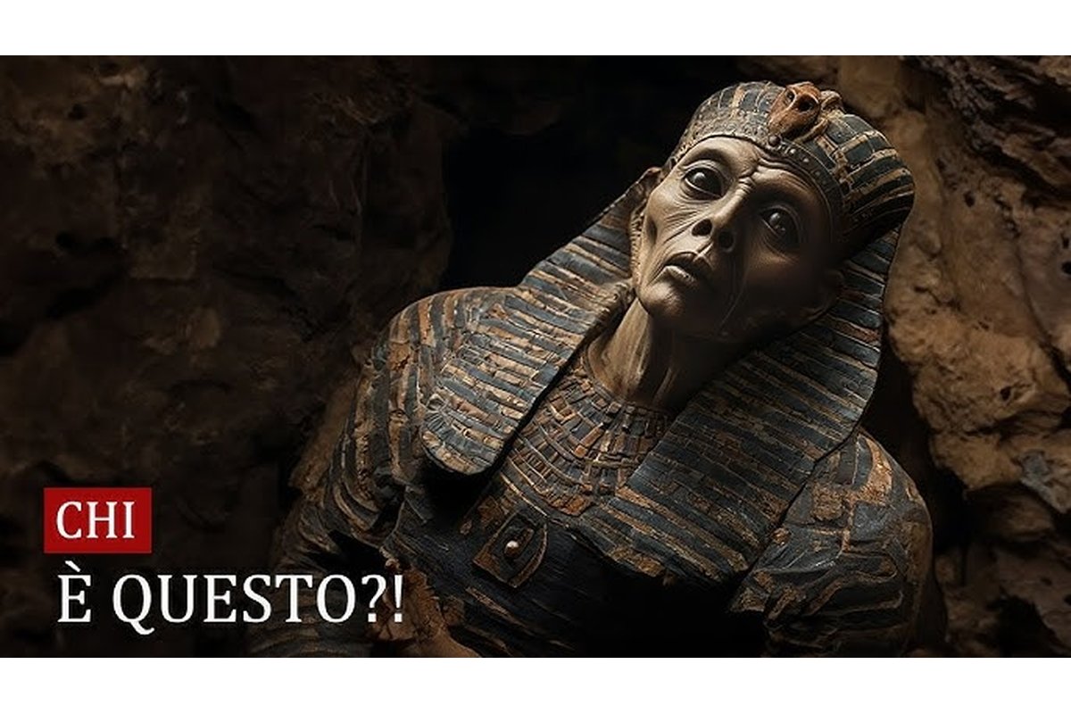 Scoperta archeologica sotto le piramidi egizie a grande profondità.