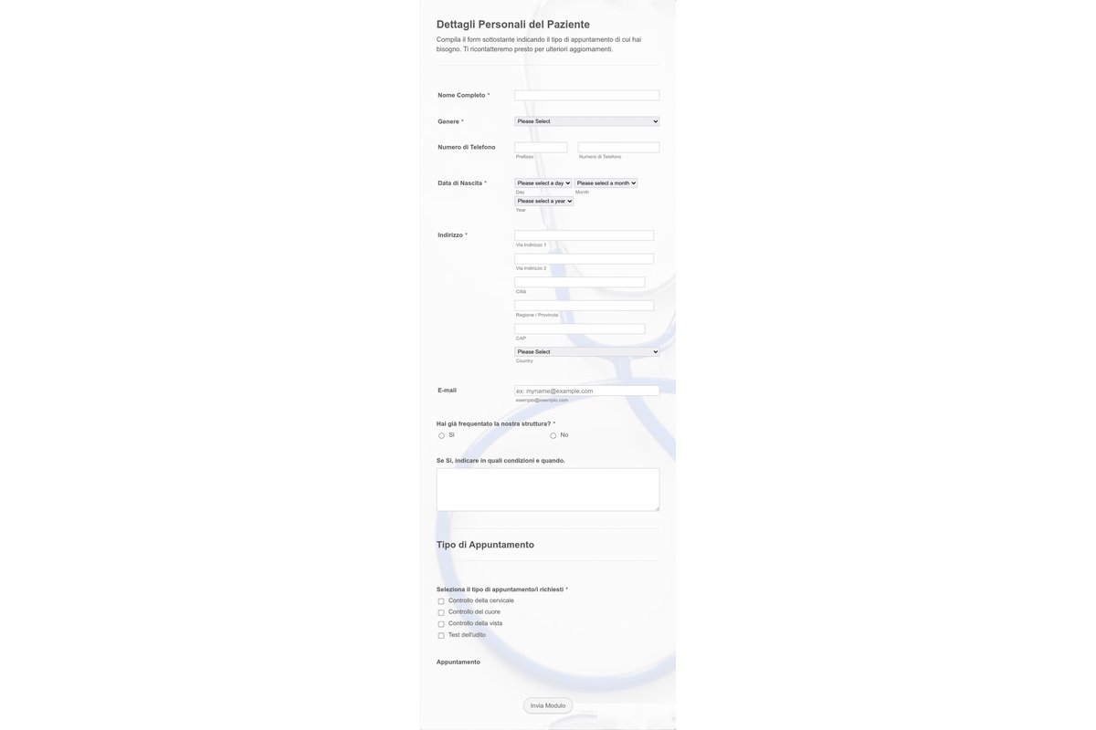 Persona che utilizza un computer per inviare documenti medici online.