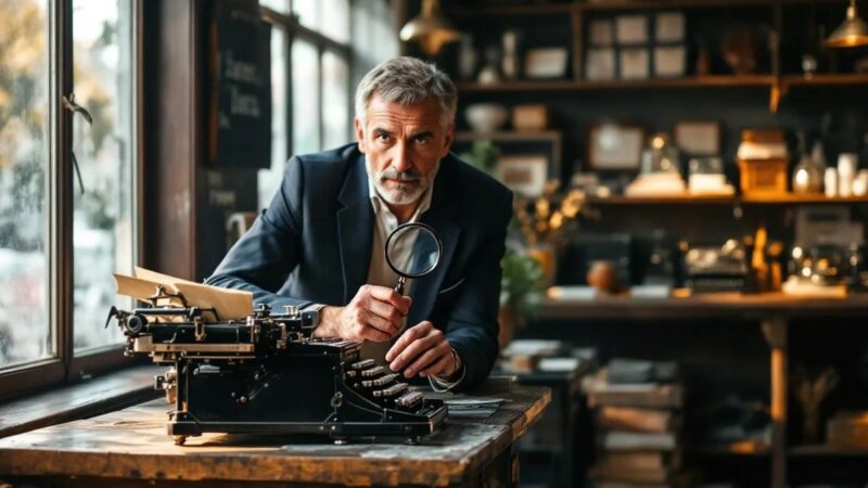 Una casa disordinata con oggetti sparsi ovunque e bollette non pagate sul tavolo.